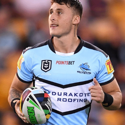 Cronulla Sharks Players in action