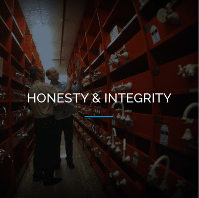 Ace Gutters Values Honesty and Integrity
