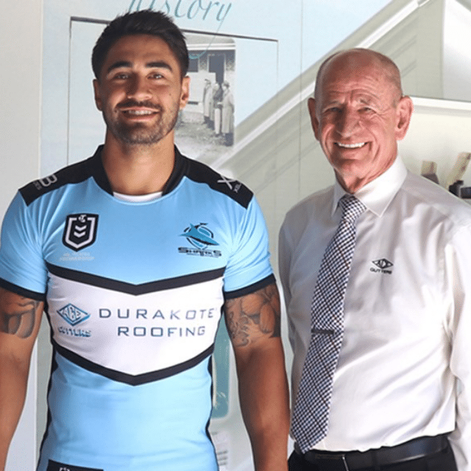 Ace Gutters Proudly Support The Cronulla Sharks NRL Club